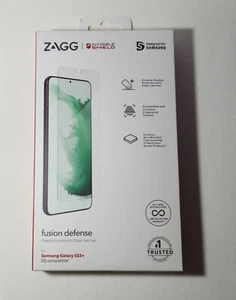 ZAGG InvisibleShield Fusion Defense Screen Protector for Samsung Galaxy s22+ - Picture 1 of 2