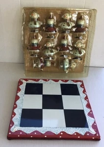 Home Interiors Santa and Snowman Tic Tac Toe - Picture 1 of 6