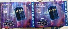 MAGIC THE GATHERING UNIVERSES BEYOND DOCTOR WHO COLLECTOR BOOSTER LOT OF 2 