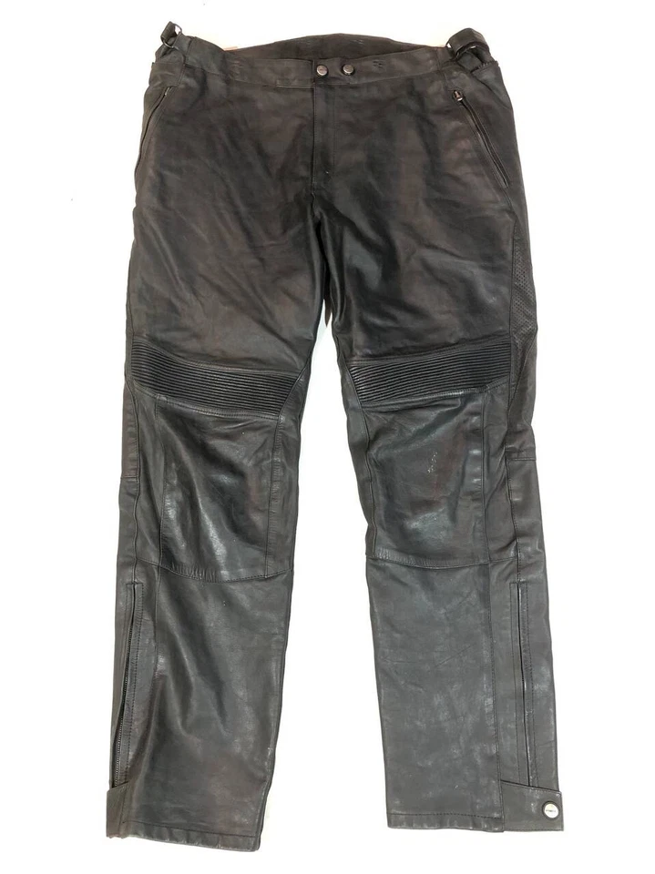 Pantalones de cuero para motocicletas de carreras  Foto 1 de 4