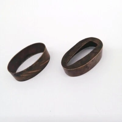 Antiguo juego japonés FUCHI de 2 - SAMURAI KATANA arte de montaje FCA043 Foto 1 de 4