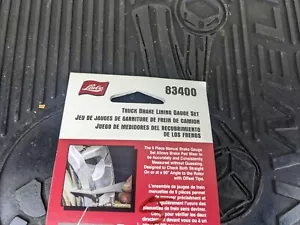 #az980 NEW Truck Brake Lining Gauge Set LISLE CORPORATION 83400 - Foto 1 di 11