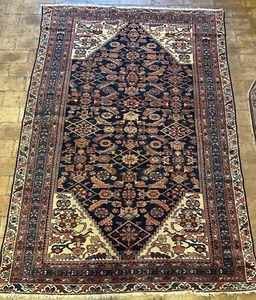 Tappeto persiano antico Malayer 200x 140 cm - Foto 1 di 14