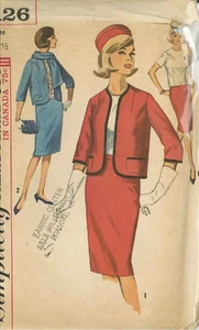 Vintage Day Time Misses Suit Ensemble Sewing Pattern S5126 Size 12.5 - Picture 1 of 1