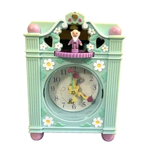 Vintage Polly Pocket Funtime Clock 1991 Compact Playset Funziona Padre Time Figure - Foto 1 di 18