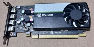 DELL NVIDIA T600 GRAPHICS CARD | 4GB GDDR6 4 x Mini DisplayPort Low Profile - Picture 1 of 2