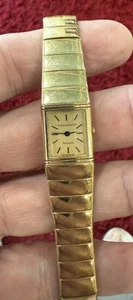 Jaeger LeCoultre 18k Mini Reverso ref. 120.061.1 Or 140.106.1 Rare! - Picture 1 of 13