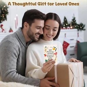 Tarjeta de Navidad para estilista divertido saludo navideño para mujeres peluqueras... - Imagen 1 de 7