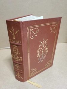 The Life and Times of William Howard Taft Vol. 1 de Pringle, Easton Press 1986 - Imagen 1 de 10