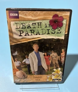 Death in Paradise: Season Six (DVD, 2017, 2-Disc Set) New Sealed - Picture 1 of 4