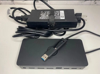 Dell D6000 docking station USB 3.0 incl. 130W power supply and USB-C cable - Image 1 of 4