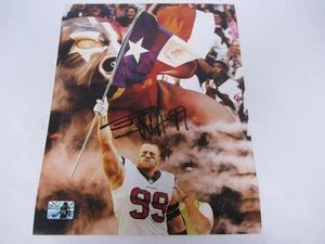 JJ WATT Hand Signed 8x10 Photo TEXANS J.J Autograph w/ TEXANS GTSM COA - Picture 1 of 3