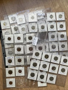 IBERMONEDA| Países. 90 Monedas diferentes 1910-28 EEUU, Noruega... - Picture 1 of 1