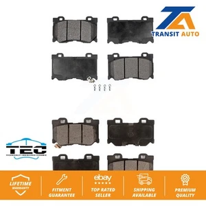 Front Rear Ceramic Brake Pad Kit For INFINITI Q50 G37 Q60 Nissan 370Z M37 FX50 Z - Picture 1 of 1