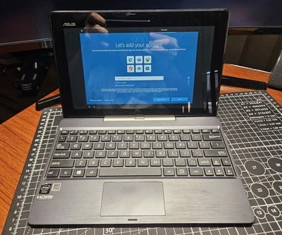 ASUS Transformer Book T100T Windows 8 Touchscreen Tablet (Great Working) - Image 1 of 4