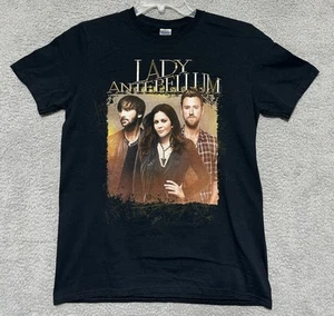 Lady Antebellum Concert Tour Shirt Black Size Medium Band Tee Music Merchandise - Picture 1 of 9