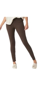 Damen mit Kontrolle - Bauchkontrolle Leggings ohne Seitennaht - schokobraun Gr. M - Bild 1 von 6
