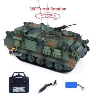 Infrared System Tongde RC Tank 1/16 M113A2 Rotating Turret Headlight Sound - Picture 1 of 10