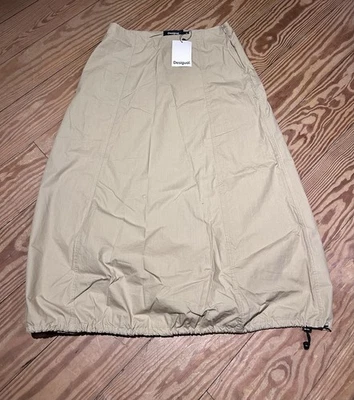 Gonna beige Desigual taglia M nuova con etichetta - Immagine 1 di 3