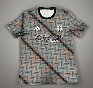 NWT Adidas Seattle Sounders FC Hispanic Heritage Prematch Jersey Men’s Large $70 - Picture 1 of 6