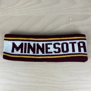 Vintage University of Minnesota Golden Gophers Winter Stirnband Ohrenwärmer - Bild 1 von 9