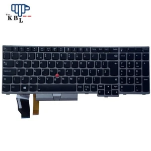 Oraginal New For Lenovo ThinkPad UK Languag E580 E590 Backlit Laptop Keyboard - Picture 1 of 6