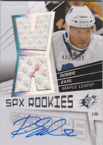 08-09 SPx Rookie Jersey Auto Robbie Earl #178 406/999 - Imagen 1 de 1
