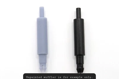 Silenciador, negro - Sigomec - para John Deere 445 - circa 1958 Foto 1 de 4