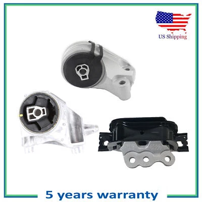 Montaje de motor y transmisión de 3 piezas para Chevrolet Captiva Sport Equinox 2012-2015 2,4 L Foto 1 de 4
