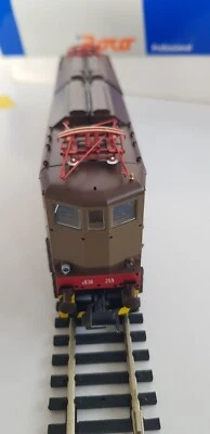 ROCO 63633 Locomotive  Electrique ITALIENNE marron digitalisée NS - TBE / BO - Photo 1/4