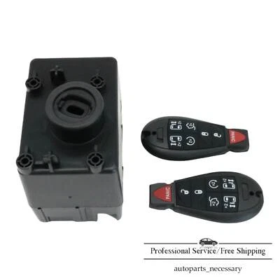Wireless Ignition Module w/ Remote Key For Dodge Ram 1500 2500 3500 2011-2012 - Image 1 of 4