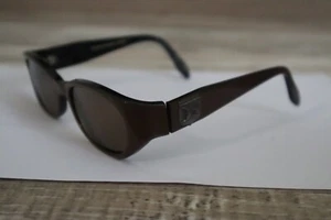 Gafas de sol vintage Kieselstein-Cord marrón luna gafas de sol marcos - Imagen 1 de 6