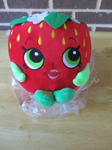 Shopkins Red Strawberry Peluche MONEDAS BANCO 10" Nuevo 2013 Alce Coleccionables - Imagen 1 de 5