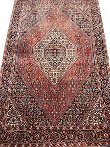3'8"x5'8" Hand-Knotted 100% Wool Bidjare Carpet - Area Rug - Picture 1 of 18