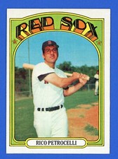 1972 Topps #30 Rico Petrocelli EX-MT Boston Red Sox