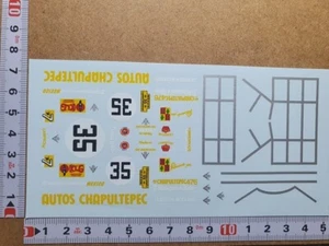 DECALS 1/43 LINCOLN-CADILLAC CARRERA PANAMERICANA 1953 "CHAPULTEPEC" - T739 - Picture 1 of 2