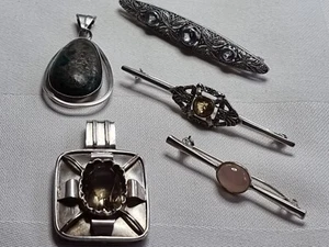 Konvolut Silber Schmuck 800,835 - Antiker schöner Schmuck -Sofort tragbar - Bild 1 von 24