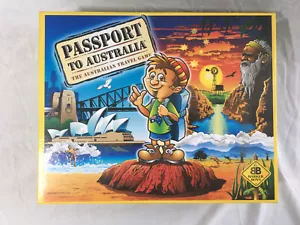 Passport to Australia: The Australian Travel Board Game Complete Rare - Picture 1 of 6