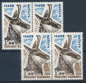 Timbre Andorre 274** tres belle variétée de couleur en paire ref KLM 560/1 - Picture 1 of 1