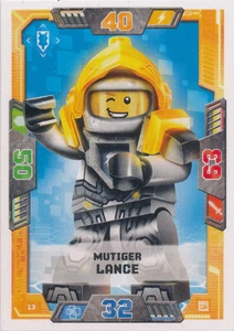LEGO Nexo Knights Karty kolekcjonerskie Seria 2 - 13 - Odważna lanca - Bohaterowie - Zdjęcie 1 z 1