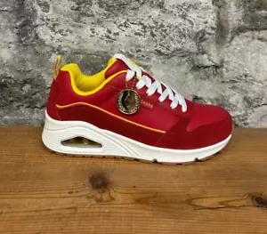 PACK SKECHERS UNO-VICTORY 177910 MUJER TALLA 7.5 ROJO/AMARILLO ESPAÑA NUEVO EN CAJA - Imagen 1 de 6