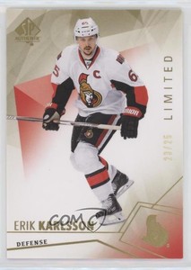 2015-16 SP Authentic Limited /25 Erik Karlsson #96