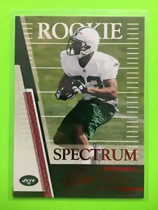 Absolute Memorabilia #208 2007 Chansi Stuckey New York Jets Spectrum rojo venta al por menor - Imagen 1 de 2