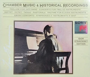 Stravinsky Chamber Music & Historical Recordings Benny Goodman 2 CD Set Sony cc - Picture 1 of 2