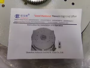 Good Husband Remote Lighting Lifter - Chandelier Hoist - Picture 1 of 10