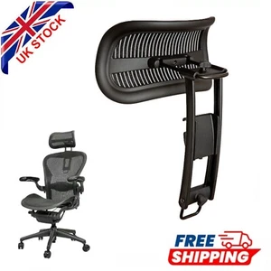 Atlas Mesh Headrest for Classic Herman Miller Aeron Chair Graphite - ORIGNAL - Picture 1 of 16