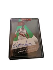 2012-13 Crown Royale LaMarcus Aldridge Panini Choice Award Auto #5/5 Emerald