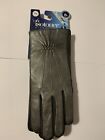 Isotoner Ladies Signature 'Sleekheat' Silver Grey Gloves Size L/XL Touchscreen