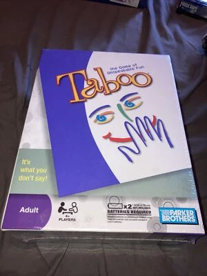 taboo board game parker brothers new factory sealed 2009 - Image 1 of 4