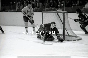 DAVE DRYDEN In ACTION 35mm B+W NEGATIVE Buffalo SABRES Star GOALIE++++ - Picture 1 of 1